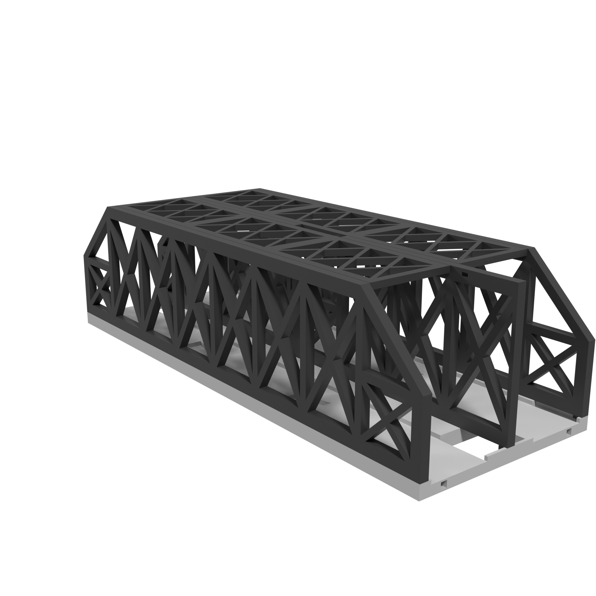 Modulare Brücke, X-Beam Zweigleisig