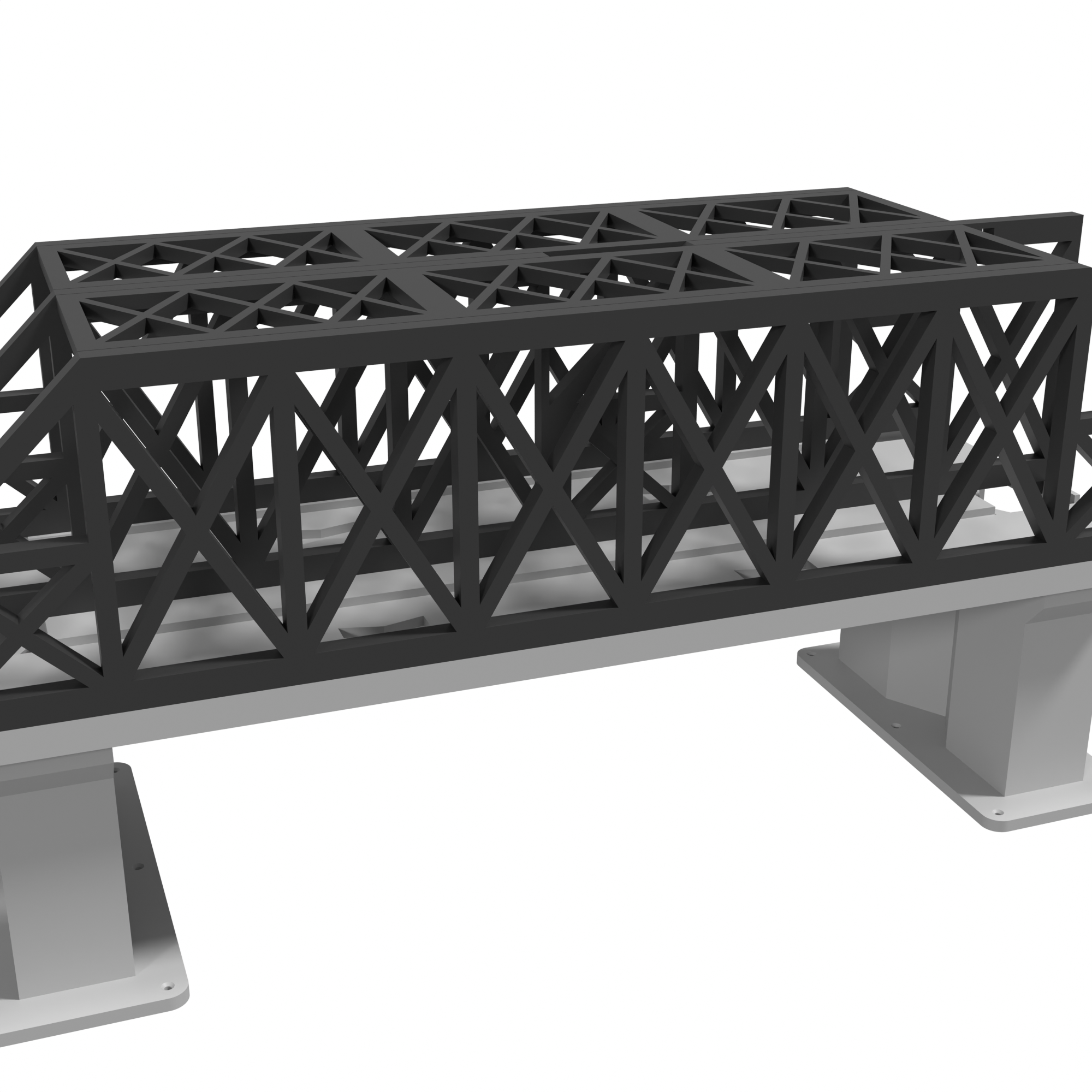 Modulare Brücke, X-Beam Zweigleisig — photo 2