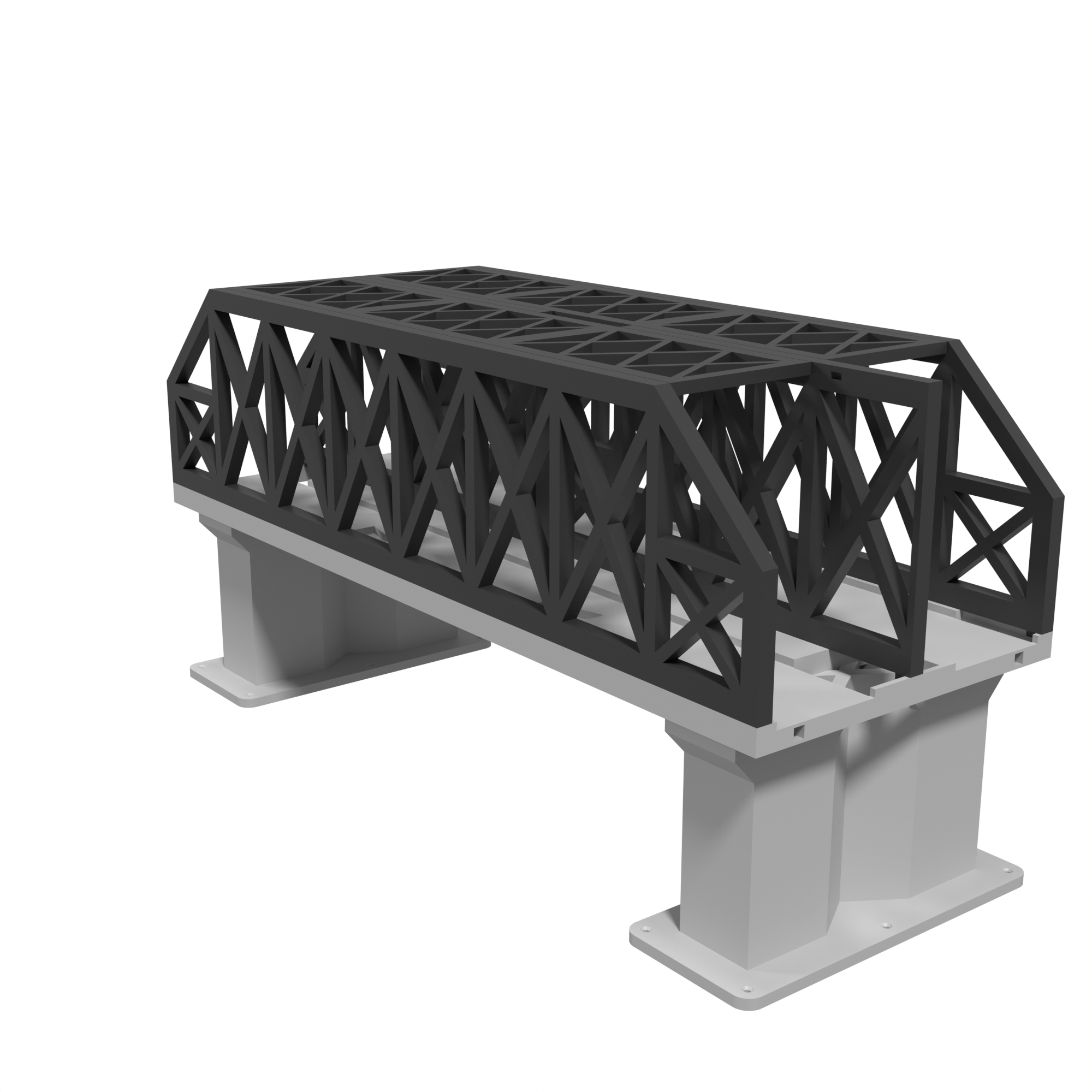Modulare Brücke, X-Beam Zweigleisig — photo 1