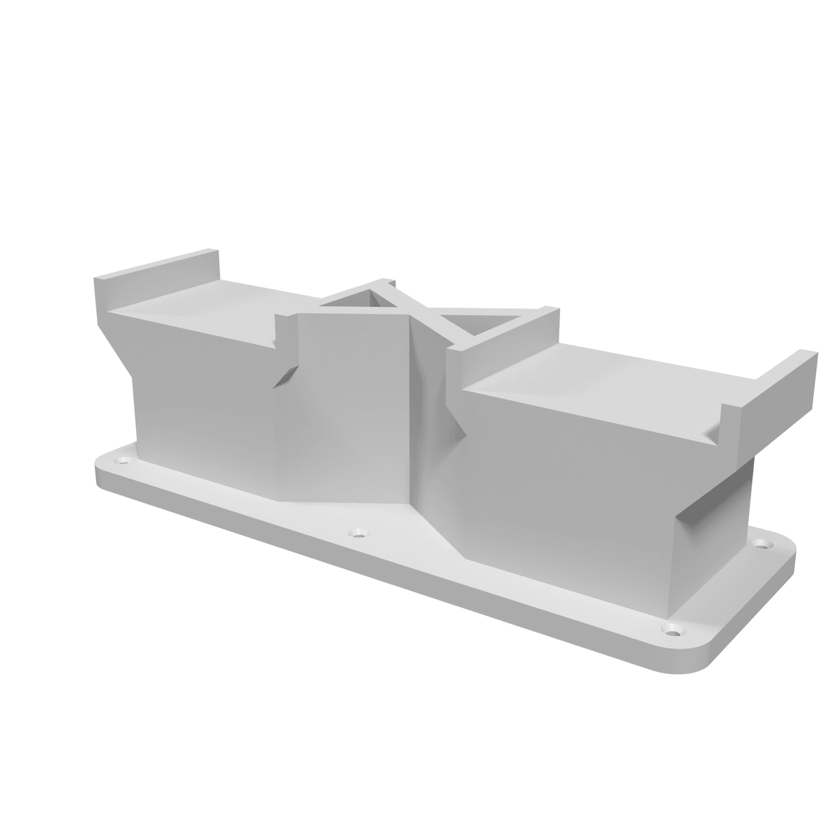 Pillar - Dual Track, X-Brace