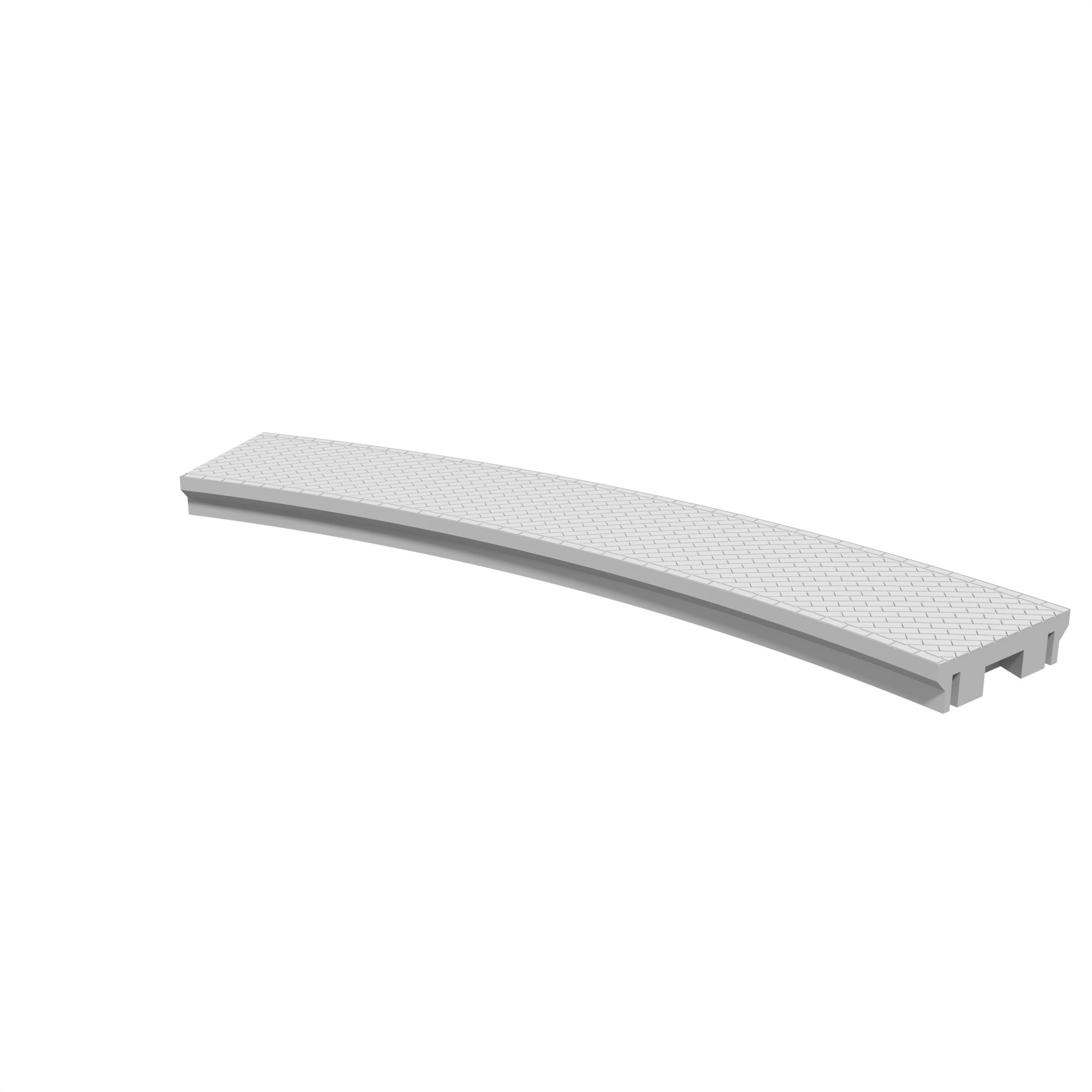 Modulair Perron, Gebogen, voor Bachmann E-Z Track