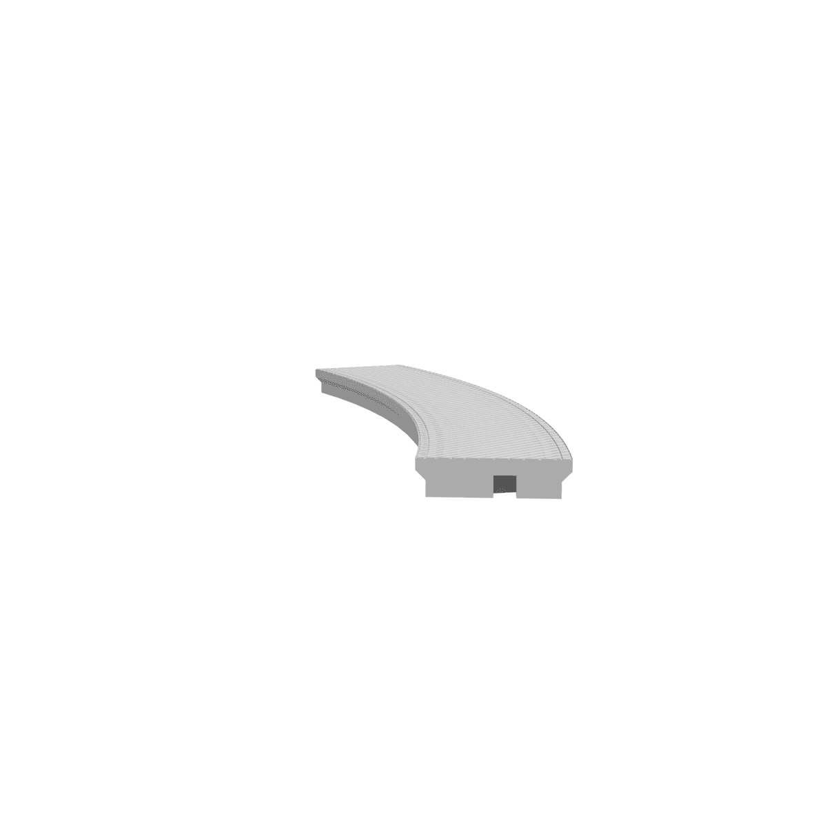 Modular Platform, Curved front view