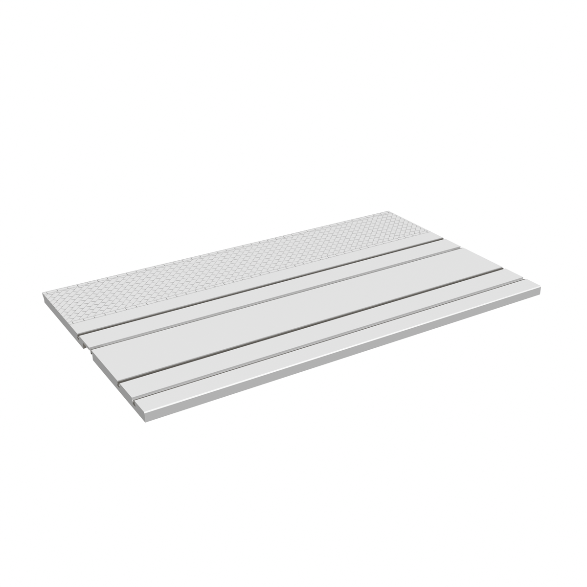Modular Platform, Straight 9 in, Dual Track, for FLEX Track
