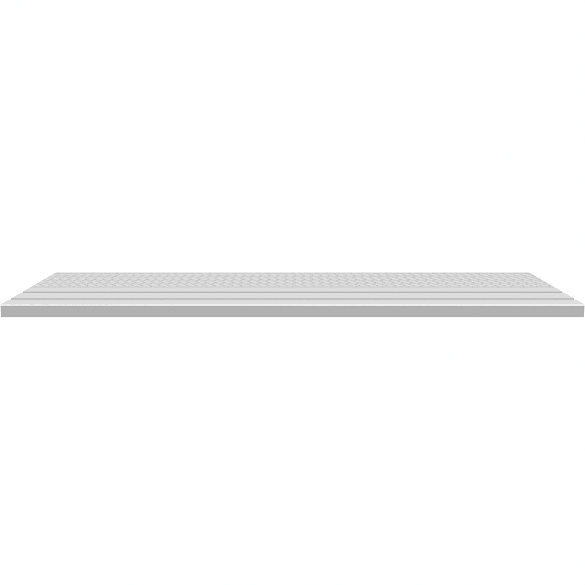 Modularer Bahnsteig, Gerade 9 Zoll, für FLEX-Gleis front view