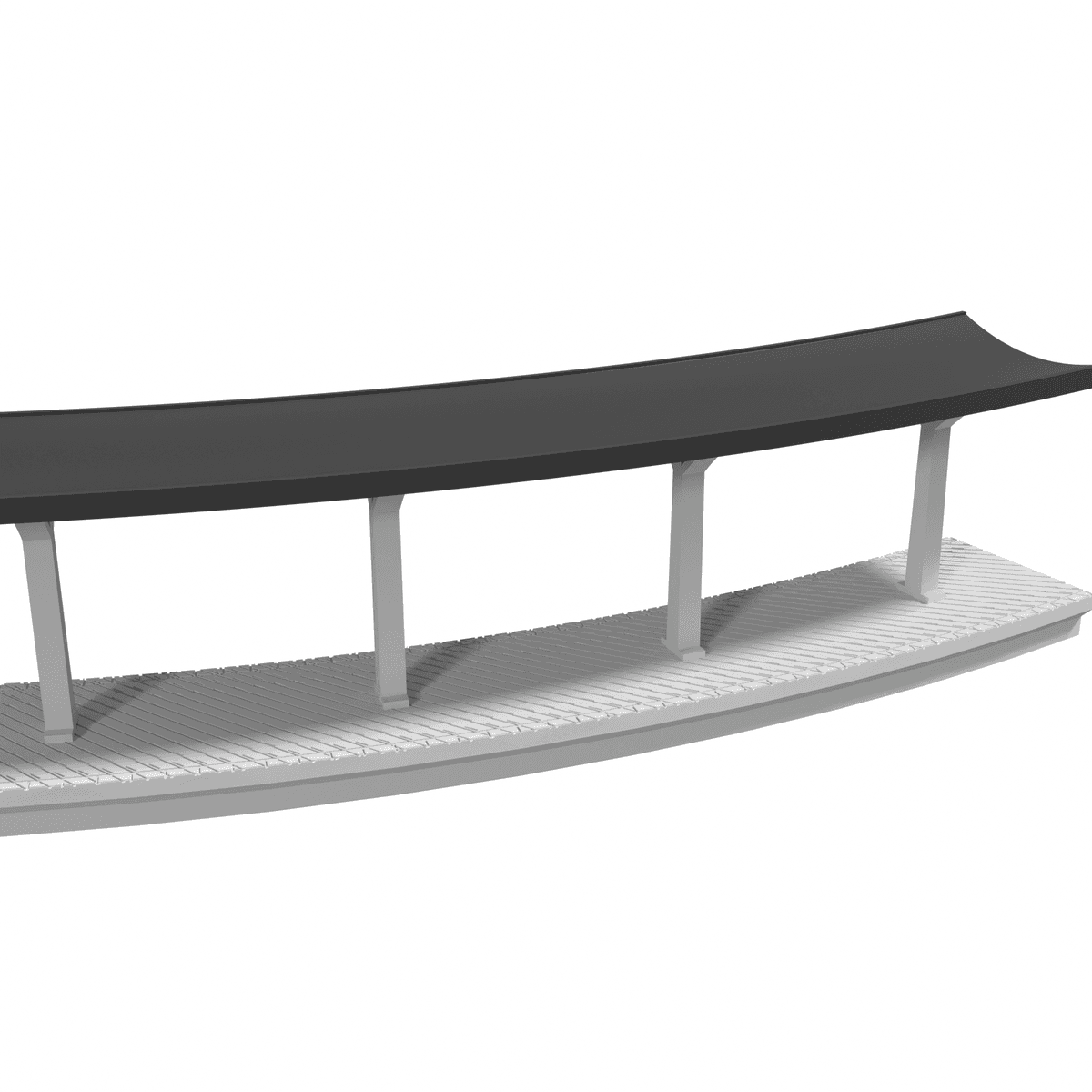 Modular Station, Curved R2/R3 detail view