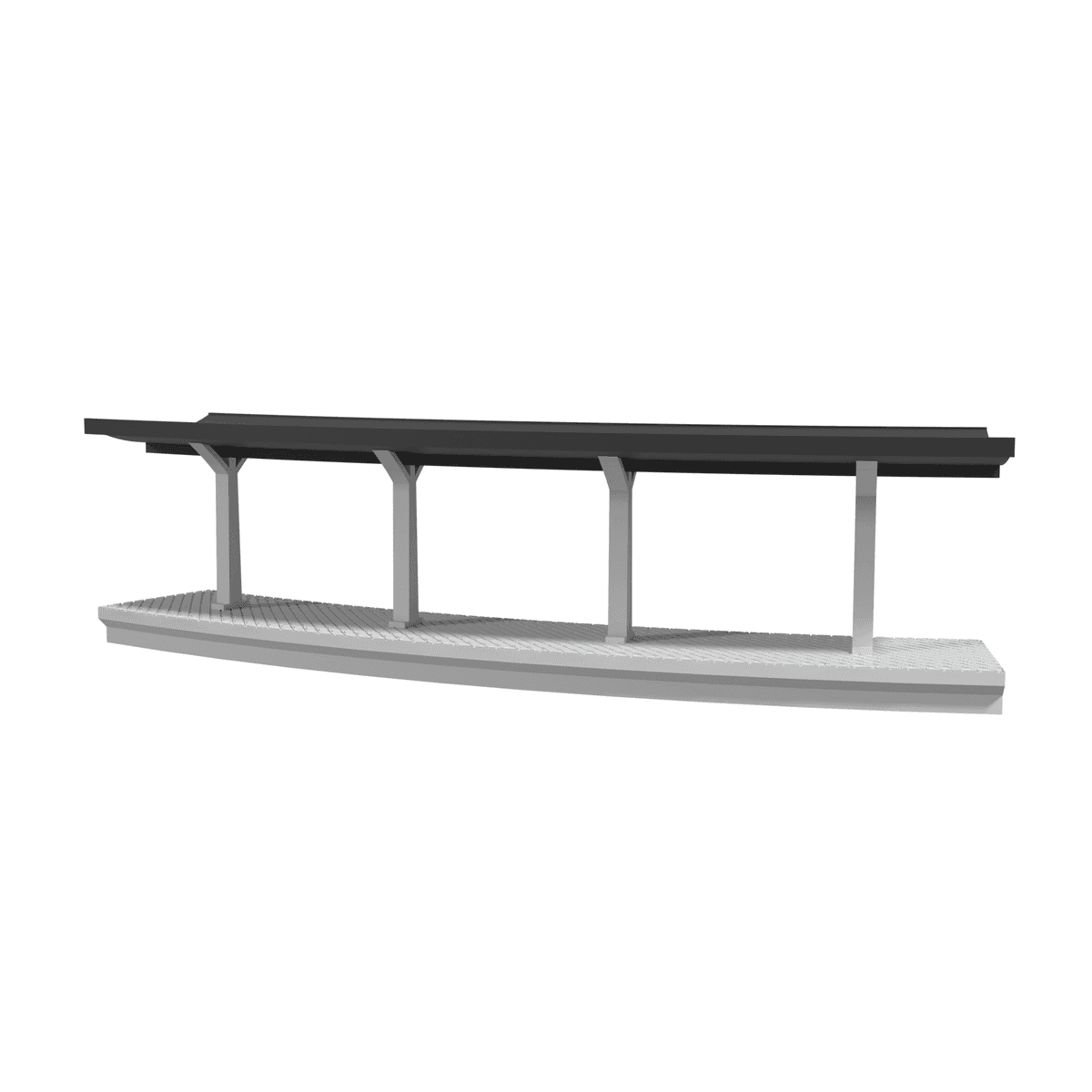 Modular Station, Curved R2/R3 front view